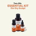 Essential Hair Care Kit (for Dry Scalp) | Two-Oils + Elixir